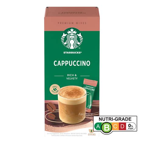 Starbucks Instant Premium Mixes Cappucino Ntuc Fairprice