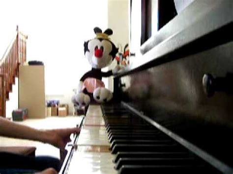 Animaniacs Theme Piano YouTube