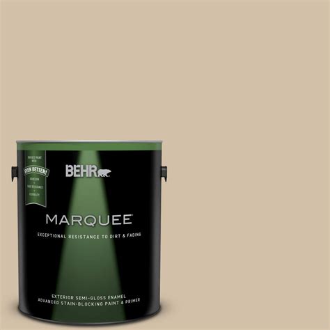 BEHR MARQUEE 1 Gal PPU7 8 Baja Semi Gloss Enamel Exterior Paint