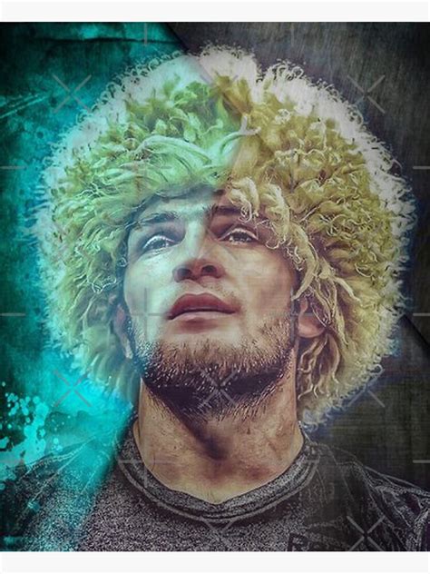 Khabib Nurmagomedov Poster For Sale By Markmcg Redbubble