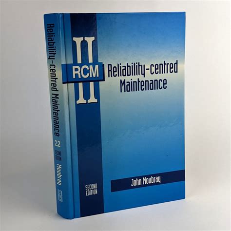 Reliability Centred Maintenance The Book Merchant Jenkins