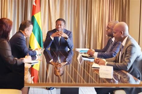 Faure Gnassingbé en visite à Séoul le Président Togolais mobilise les