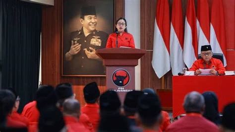 Puan Maharani Bacakan Hasil Rakernas Pdip Minta Para Kader Menangkan