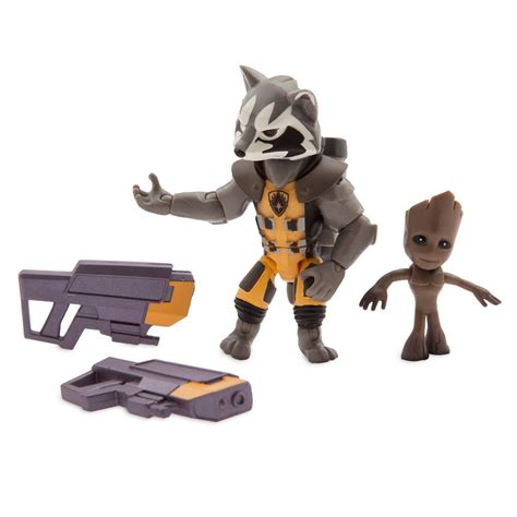 Rocket Raccoon And Groot Toybox Action Figure Out Now