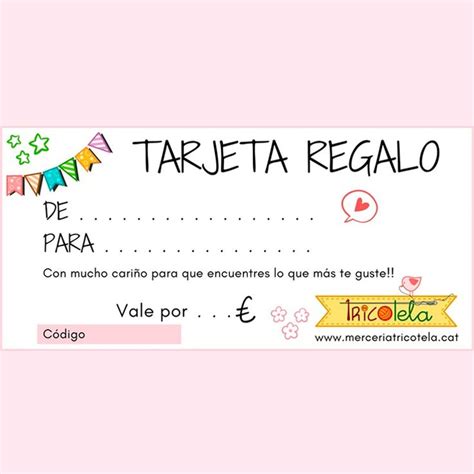 Tarjeta Regalo