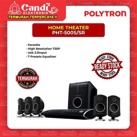 Jual POLYTRON HOME THEATER PHT 500S SR Shopee Indonesia