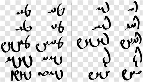 Avestan Alphabet Typographic Ligature Writing System - Avesta ...