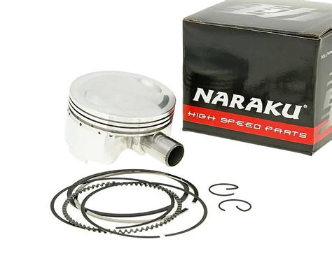 Juego De Pistones NARAKU 180cc 63mm Forjados Para GY6 Kymco AC