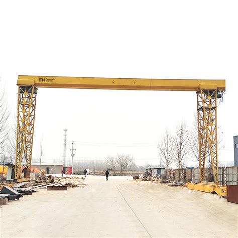 Lightweight Truss Type Mh Type Single Girder Gantry Crane