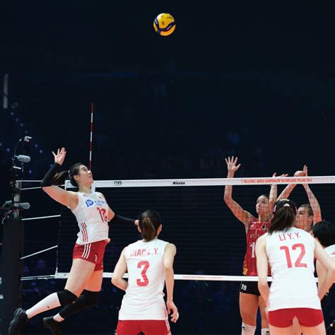 Out The Chinese Womens Volleyball Team Defeated Belgium 3 0 And