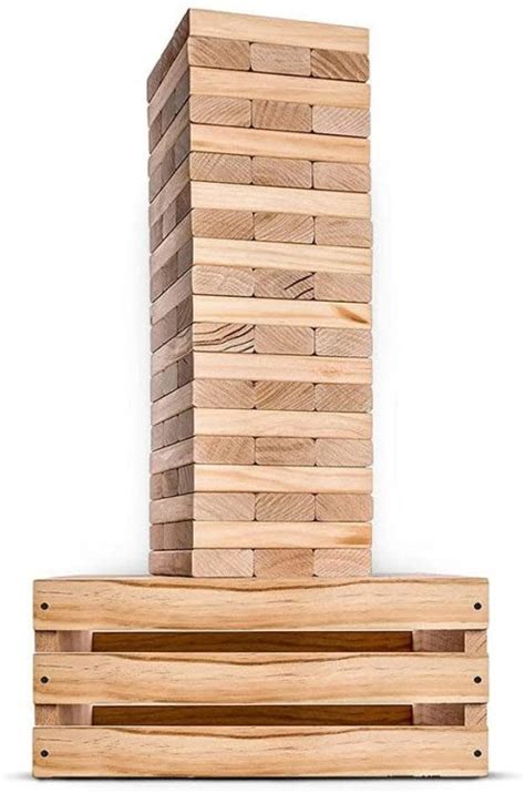 Giant Jenga Tumbling Blocks Luna Moon Bounce And Party Rental Spring Tx