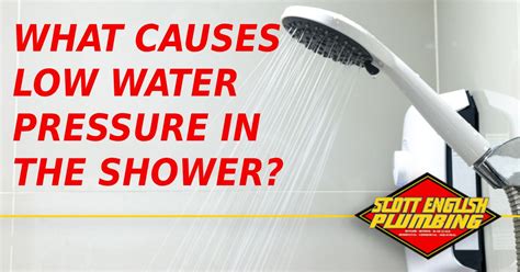 How To Diagnose Low Shower Water Pressure Diy Plumbing Blog Shower