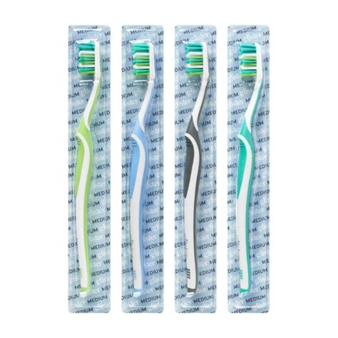 AMWAY GLISTER Multi Action Toothbrush Medium Bristle 4 Pcs