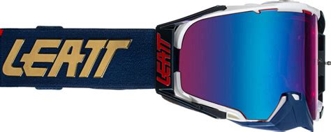 Leatt Velocity Iriz Anti Fog Mirror Goggles Royal Blue Fietsbril