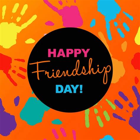 Happy Friendship Day Card Stock Vector Image By ©galastudio 155279742