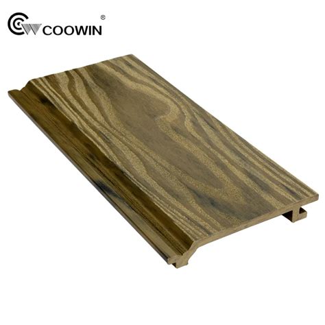 Eco Friendly Pvc Wood Plastic Exterior Wood Plastic Composite Wall