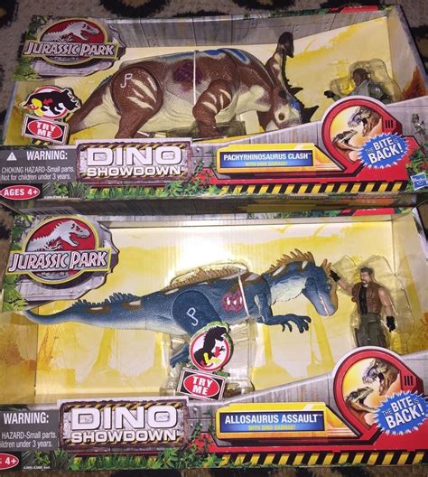 Jurassic Park Dino Showdown Dinosaur Lot Allosaurus Assault