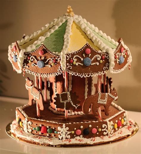 Gingerbread Carousel Template