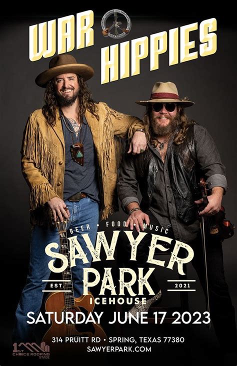 War Hippies Live At Sawyer Park Icehouse Sawyer Park Icehouse Spring 17 June