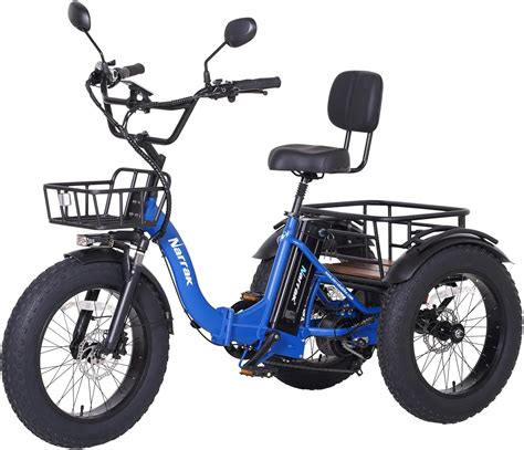 Amazon Narrak Electric Tricycle For Adults 750W Peak 1350W