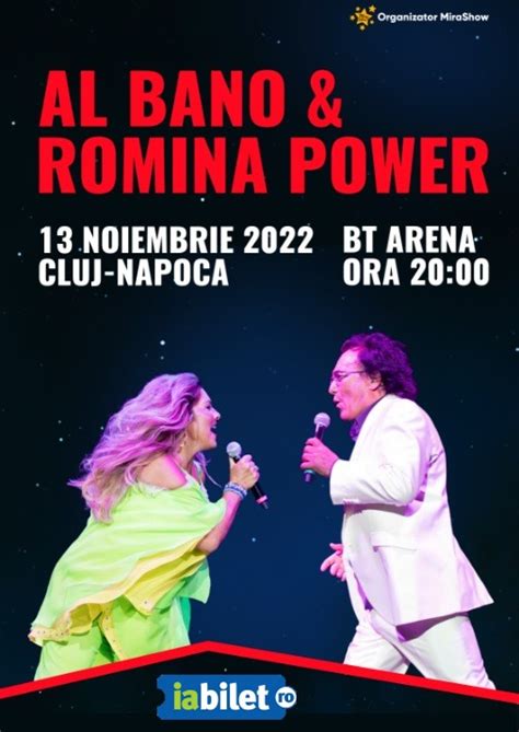 Bilete Cluj Napoca Concert Al Bano Romina Power Nov Ora