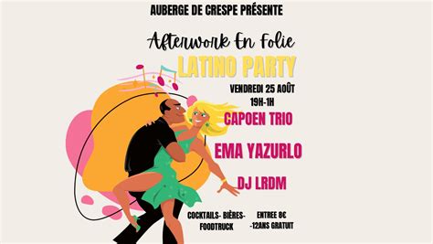 Latino Party avec Ema Yazurlo Trio Cappoen LRDM Sortir à Niort