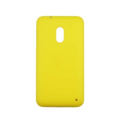 Back Panel Cover For Nokia Lumia 620 Yellow Maxbhi