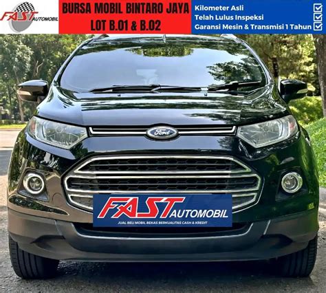 Dp Jt Ford Ecosport Titanium At Low Km Rb Sunroof F St