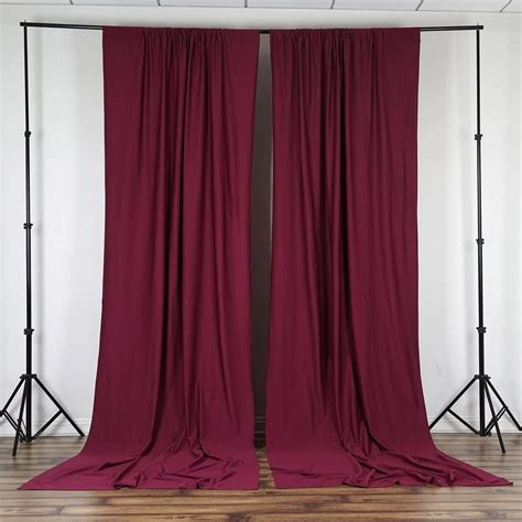 10ft X 10ft Burgundy Satin Polyester Photography Backdrop Etsy