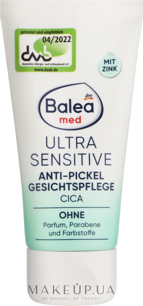 Balea MED Ultra Sensitive Anti Pickel Крем для лица против прыщей