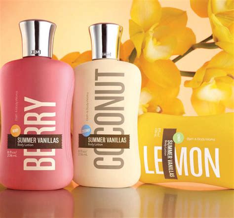 Bath Body Works Summer Vanillas Collection Spoiled Pretty