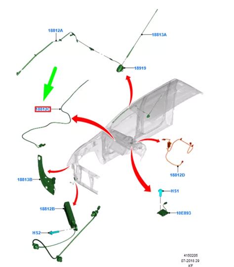 C Ble D Extension D Antenne Ford Ranger T Mk Ab Aaa