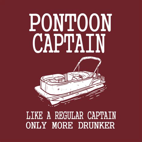 Pontoon Captain Pontoon Captain T Shirt TeePublic