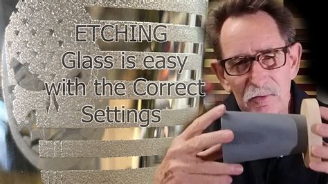 Etching Or Engraving Glass With The XTool 10 Watt Laser The Settings