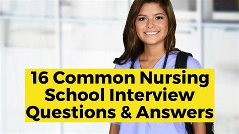 22 Common Nursing Interview Questions And Answers Artofit