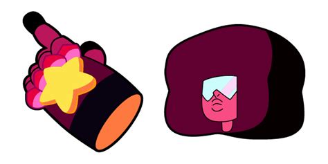 Steven Universe Garnet & Gauntlet Cursor - Sweezy Custom Cursors