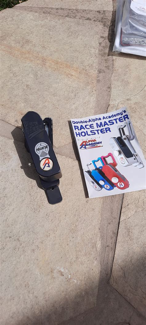 Double Alpha Race Master Holster Inserts Will These Fit Into Old Race
