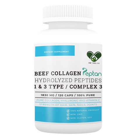 Купить коллаген с гиалуроновой кислотой и Витамином С Beef COMPLEX3 120 ...