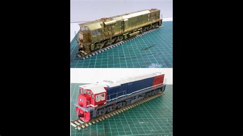 Pembuatan Model Lokomotif CC 205 Dari Kuningan Brass Model Locomotive