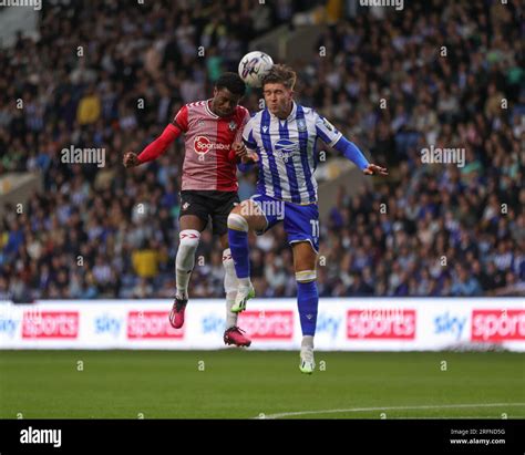 Josh Windass Of Sheffield Wednesday And Nathan Tella Of Southampton