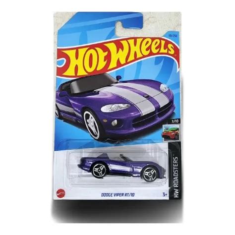Hot Wheels Miniatura Carrinho Dodge Viper Rt MercadoLivre