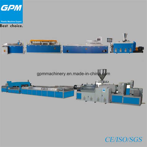 Pvc Pe Pp Wpc Foam Hollow Board Extrusion Line China Hollow Board