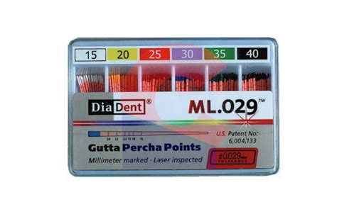 Diadent Gutta Percha With Scale 15 40 New Citizens Dental Supply And