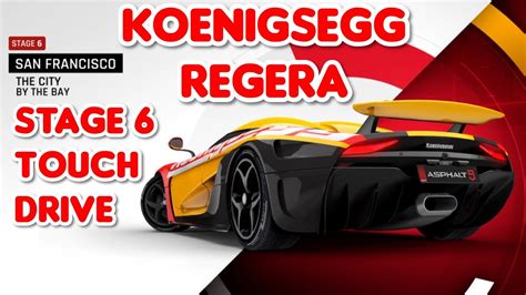 Asphalt Koenigsegg Regera Special Event Stage Touchdrive Guide