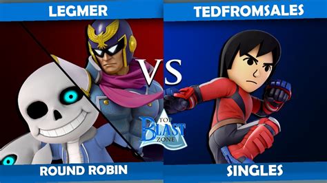 Top Blastzone 33 Legmer Captain Falcon Mii Gunner Vs TedFromSales