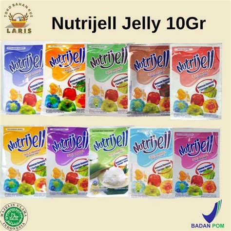 Jual Nutrijell Jelly Eko 10Gr Tersedia 8 Varian Rasa 1 Pcs Mangga