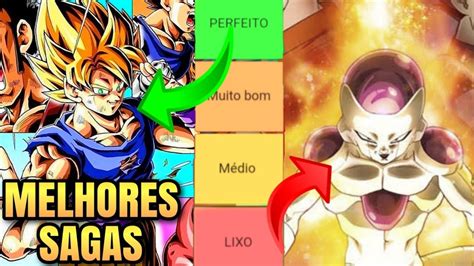 Tier List De Sagas Arcos De Dragon Ball Z Cl Ssico Gt Super