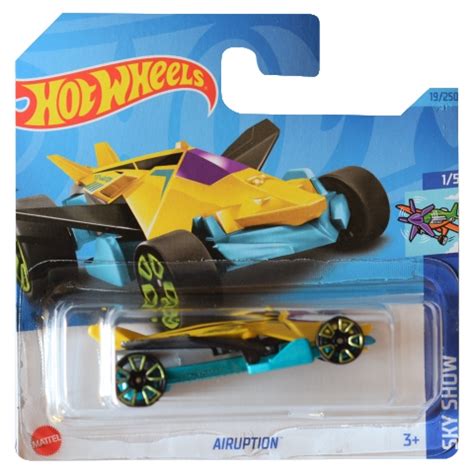 Hot Wheels Airuption sárga kisautó Mattel vásárlás a Játékshopban
