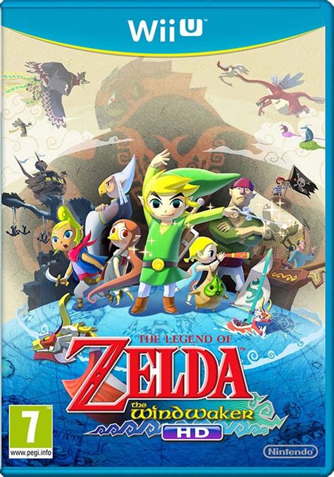 Descubre La Carátula De Zelda The Wind Waker Hd