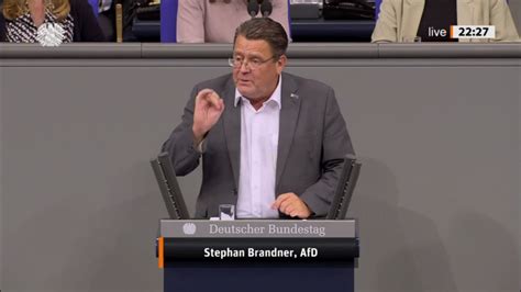 Aktuell Rede Stephan Brandner Afd Am Juni Im Deutschen